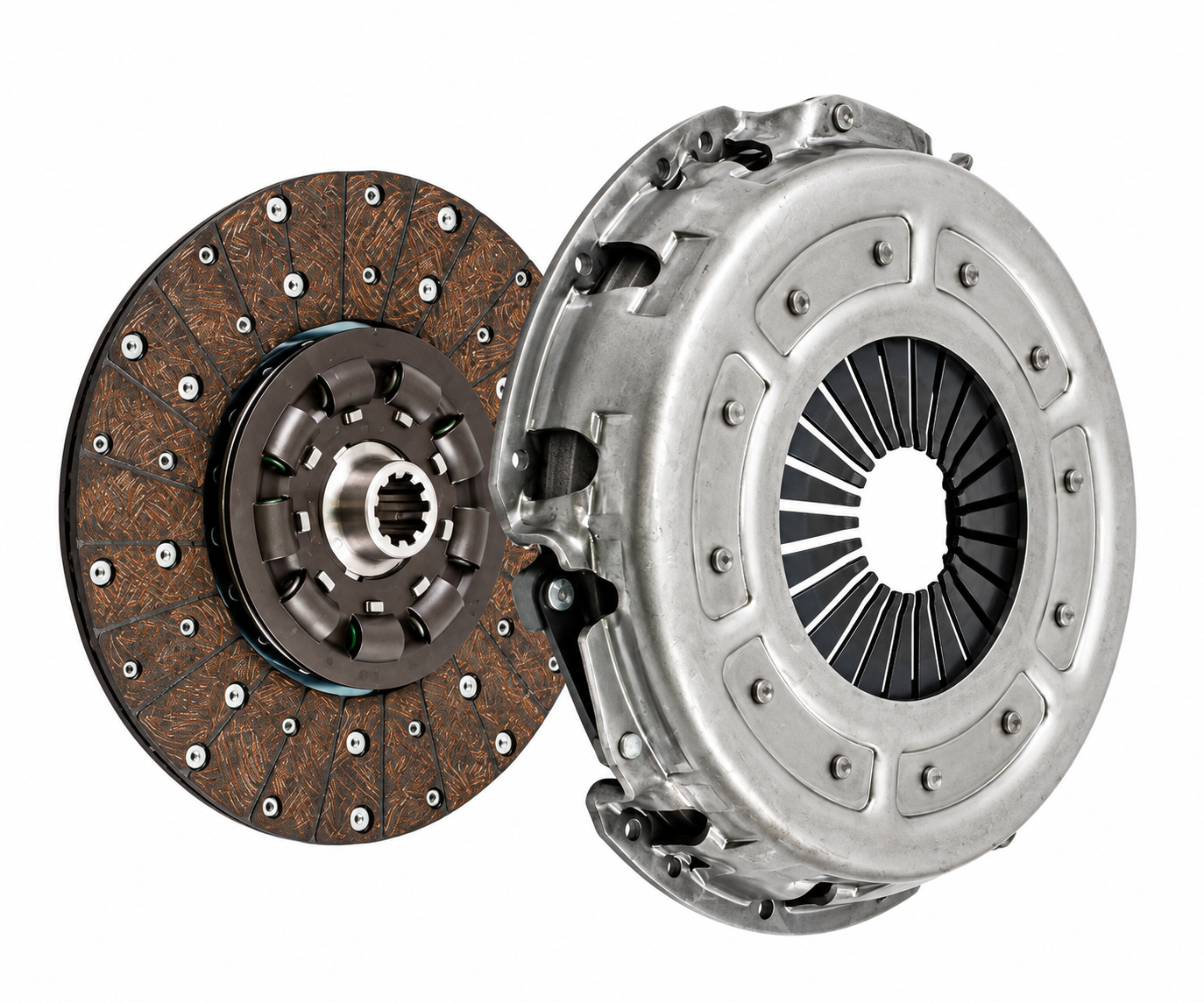 SET Rulmansız (040 396 - 040 463) 350 mm CARGO 2520-2621 ( İntercooler ) - DEBRİYAJ yedek parça (DÖNMEZ uyumlu) | DEMA Motorlu Araçlar