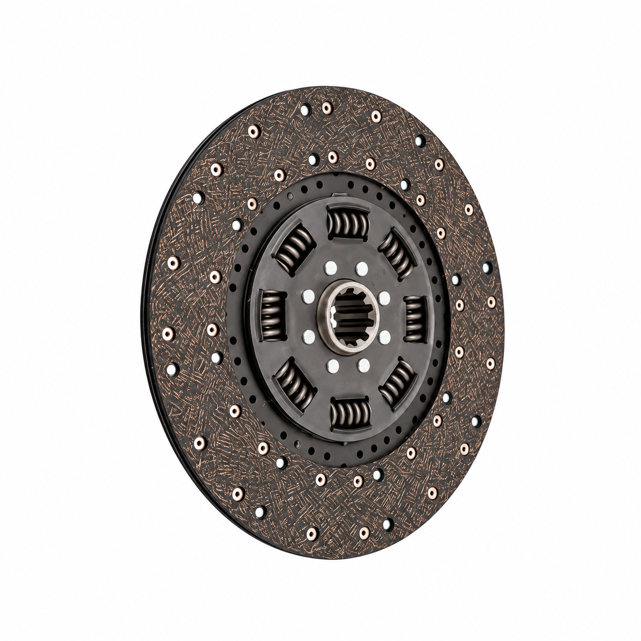 DİSK-Volan Tarafı Sabit Göbek Açık 400 mm 4037-4038 (021 105 Yerine geçer) 8 Yaylı 2" - 10 Diş - DEBRİYAJ yedek parça (DÖNMEZ uyumlu) | DEMA Motorlu Araçlar