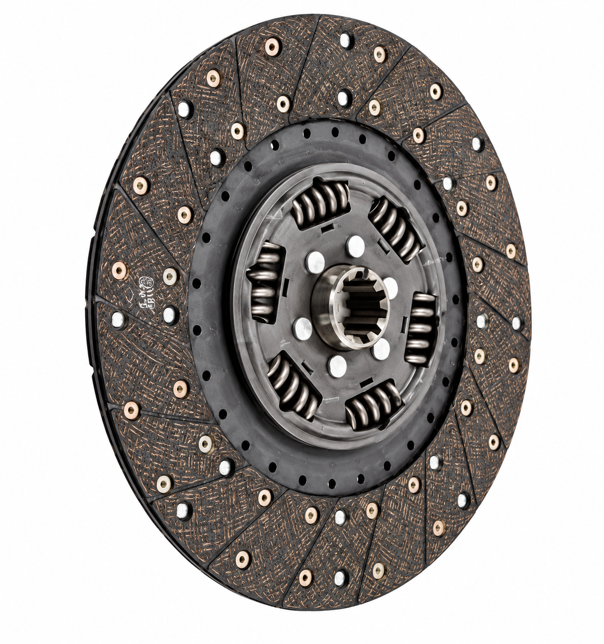 DİSK-Volan Tarafı Sabit Göbek Açık 380 mm 1935-2635 9 Yaylı 2" - 10 Diş - DEBRİYAJ yedek parça (DÖNMEZ uyumlu) | DEMA Motorlu Araçlar