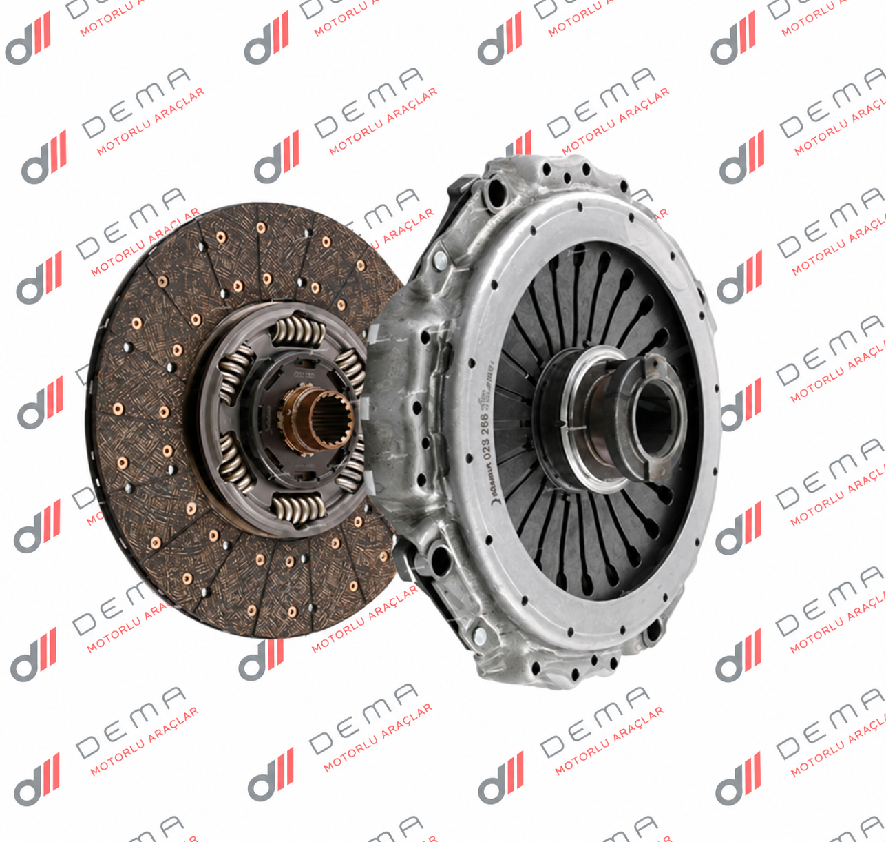 DÖNMEZ 1840 AXOR DEBRİYAJ SETİ KISA BİLYA (025 258-020 730) 430 MM - DEBRİYAJ yedek parça
