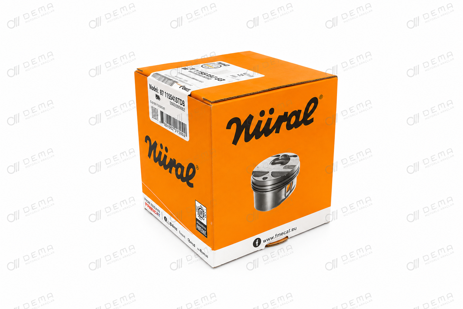 2521 PİSTON SETİ STD 366 97,5MM 2517 2521 MB800  YANMA ODASI DÜZ - Motor yedek parça | DEMA Motorlu Araçlar