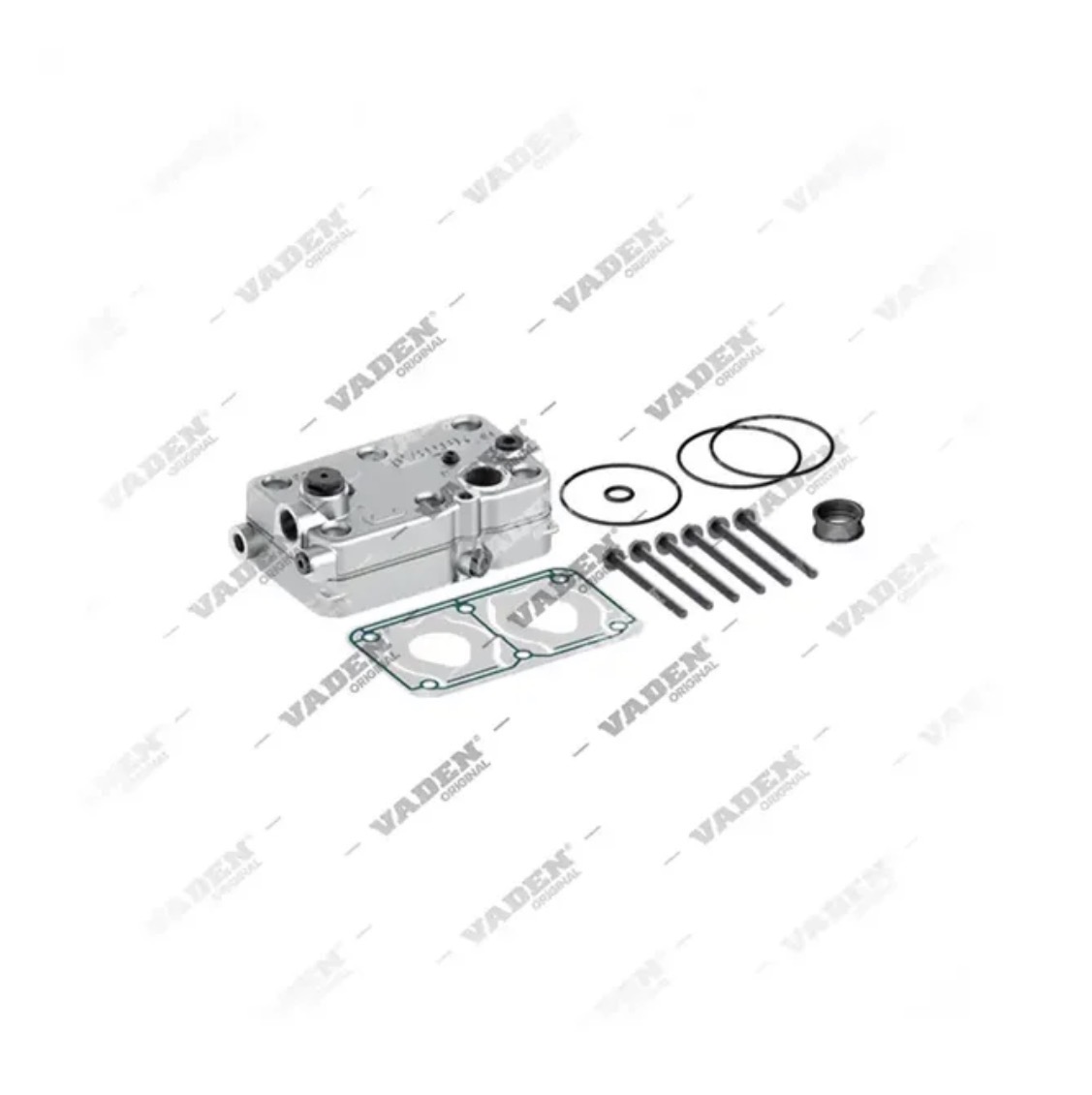 KOMPRESÖR SİLİNDİR KAPAK MERCEDES,DAF AXOR ÇİFT PİS.LU 0011300815 - HAVALI FREN SİSTEMLERİ yedek parça (VADEN uyumlu) | DEMA Motorlu Araçlar